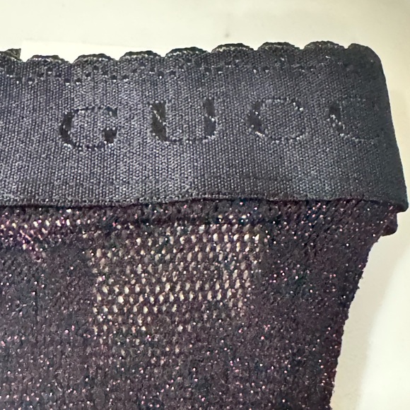 NWT Gucci GG Net Lit Lux Ankle Socks - Picture 5 of 6
